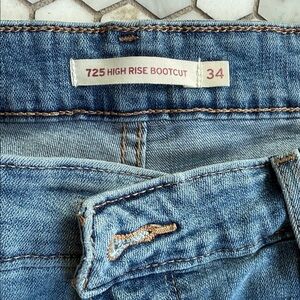 Levi Strauss high rise bootcut